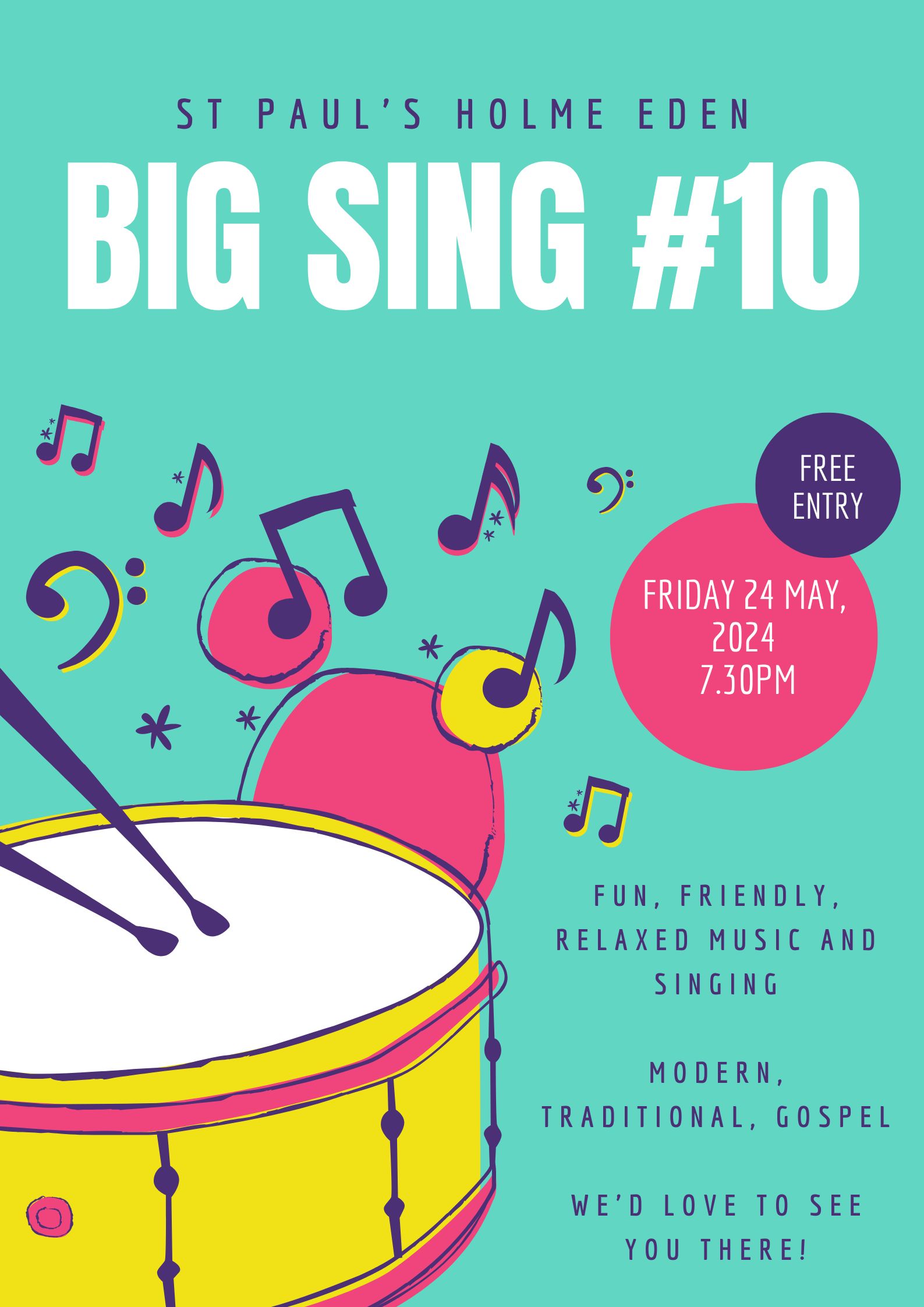 Big Sing #10 Poster