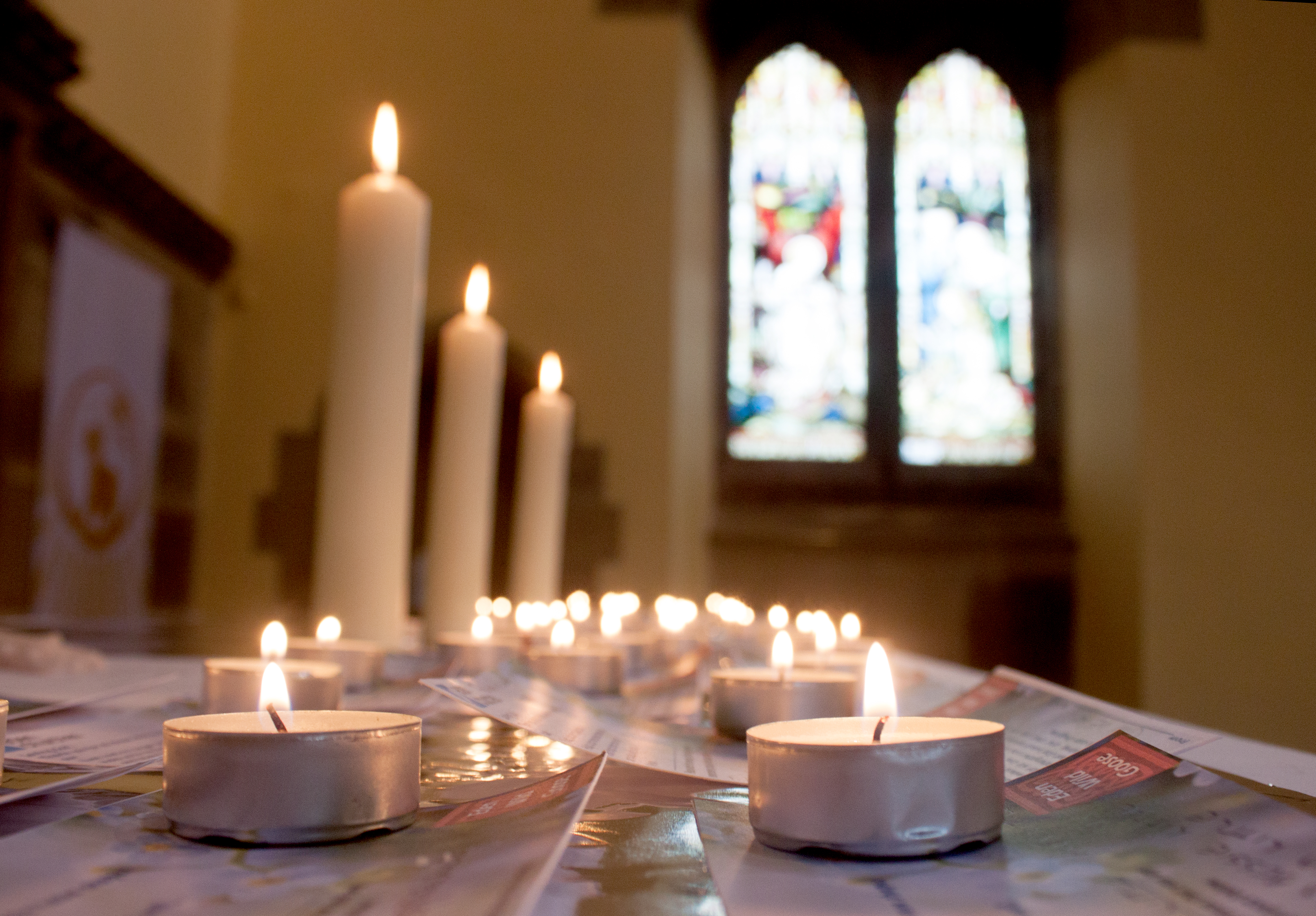 Candles for remembering