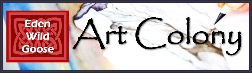 EWG Art Colony logo