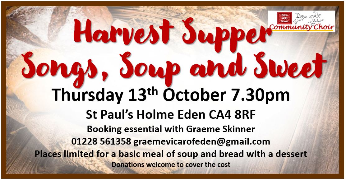 221013 Harvest Supper Songs So