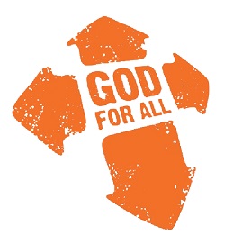 God for all orange logo