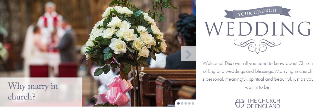 Wedding Church of England link