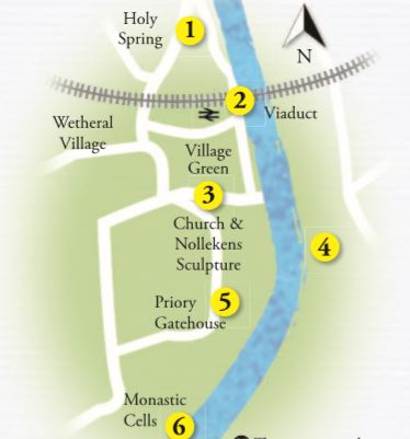 Wetheral Walk Map