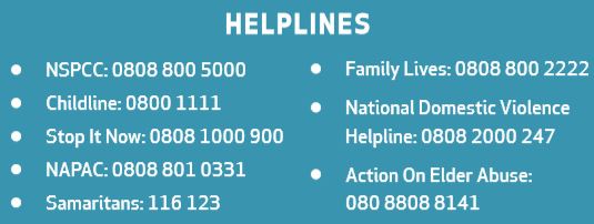 Helplines for web