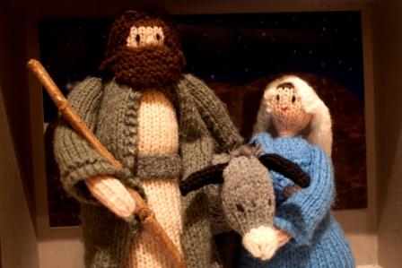 Posada pix Mary Joseph Donkey